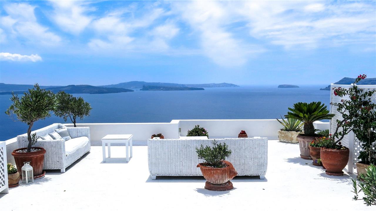 Griechenland Terrasse
